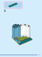 LEGO 43206 instructions page 17 – build guide