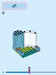 LEGO 43206 instructions page 18 – build guide