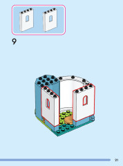 LEGO 43206 instructions page 21 – build guide