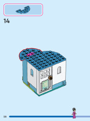 LEGO 43206 instructions page 28 – build guide
