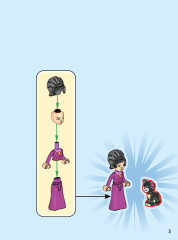 LEGO 43206 instructions page 3 – build guide