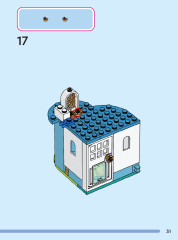 LEGO 43206 instructions page 31 – build guide