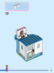 LEGO 43206 instructions page 33 – build guide