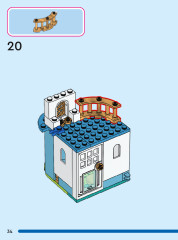 LEGO 43206 instructions page 34 – build guide