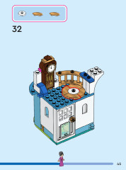 LEGO 43206 instructions page 45 – build guide