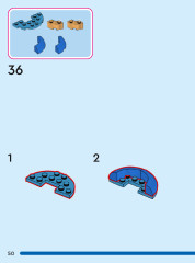 LEGO 43206 instructions page 50 – build guide