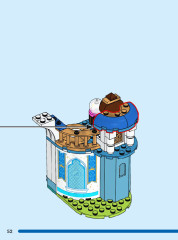 LEGO 43206 instructions page 52 – build guide