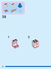 LEGO 43206 instructions page 54 – build guide