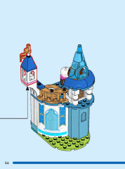 LEGO 43206 instructions page 56 – build guide