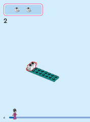 LEGO 43206 instructions page 6 – build guide