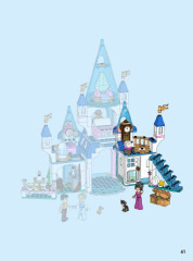 LEGO 43206 instructions page 61 – build guide