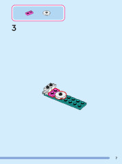 LEGO 43206 instructions page 7 – build guide