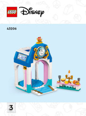 LEGO 43206 instructions page 1 – build guide