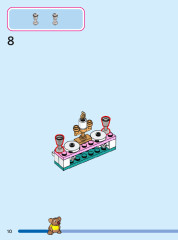 LEGO 43206 instructions page 10 – build guide