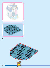 LEGO 43206 instructions page 12 – build guide