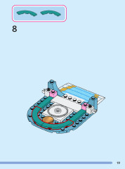 LEGO 43206 instructions page 19 – build guide