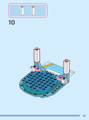 LEGO 43206 instructions page 21 – build guide