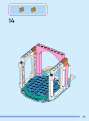 LEGO 43206 instructions page 25 – build guide