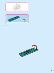 LEGO 43206 instructions page 3 – build guide