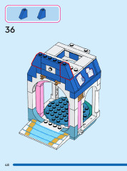 LEGO 43206 instructions page 48 – build guide