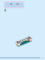 LEGO 43206 instructions page 5 – build guide