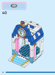 LEGO 43206 instructions page 52 – build guide