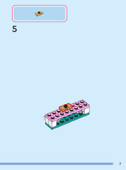 LEGO 43206 instructions page 7 – build guide