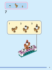 LEGO 43206 instructions page 9 – build guide