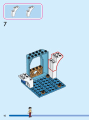 LEGO 43206 instructions page 10 – build guide