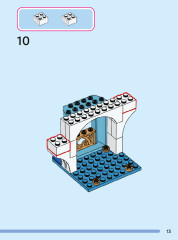 LEGO 43206 instructions page 13 – build guide