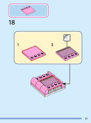LEGO 43206 instructions page 21 – build guide
