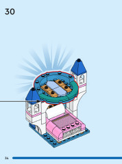 LEGO 43206 instructions page 34 – build guide