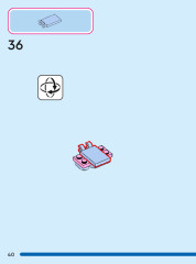 LEGO 43206 instructions page 40 – build guide