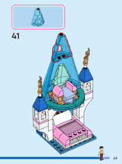 LEGO 43206 instructions page 45 – build guide