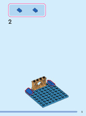 LEGO 43206 instructions page 5 – build guide