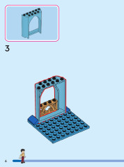 LEGO 43206 instructions page 6 – build guide