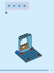 LEGO 43206 instructions page 7 – build guide