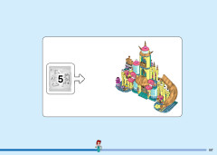 LEGO 43207 instructions page 107 – build guide