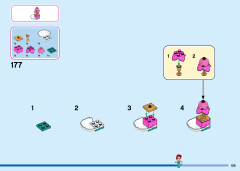 LEGO 43207 instructions page 129 – build guide