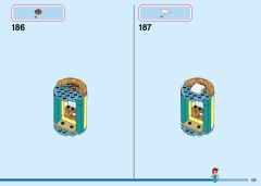 LEGO 43207 instructions page 135 – build guide