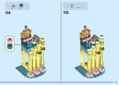 LEGO 43207 instructions page 75 – build guide