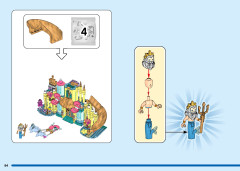 LEGO 43207 instructions page 84 – build guide