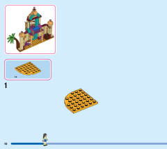 LEGO 43208 instructions page 10 – build guide