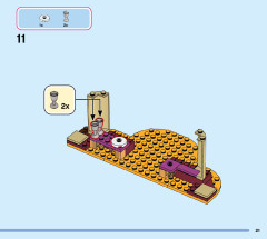 LEGO 43208 instructions page 21 – build guide