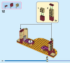 LEGO 43208 instructions page 22 – build guide