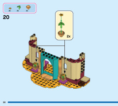 LEGO 43208 instructions page 30 – build guide