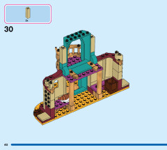 LEGO 43208 instructions page 40 – build guide