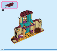 LEGO 43208 instructions page 42 – build guide