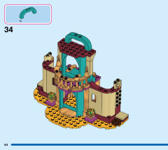 LEGO 43208 instructions page 44 – build guide