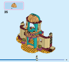 LEGO 43208 instructions page 45 – build guide